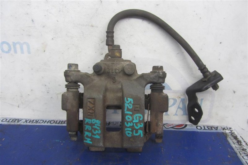 Суппорт тормозной задний правый INFINITI G25/G35/G37/Q40 06-14 2007 Седан 3.5 VQ35HR 44001-EG50C Б/У