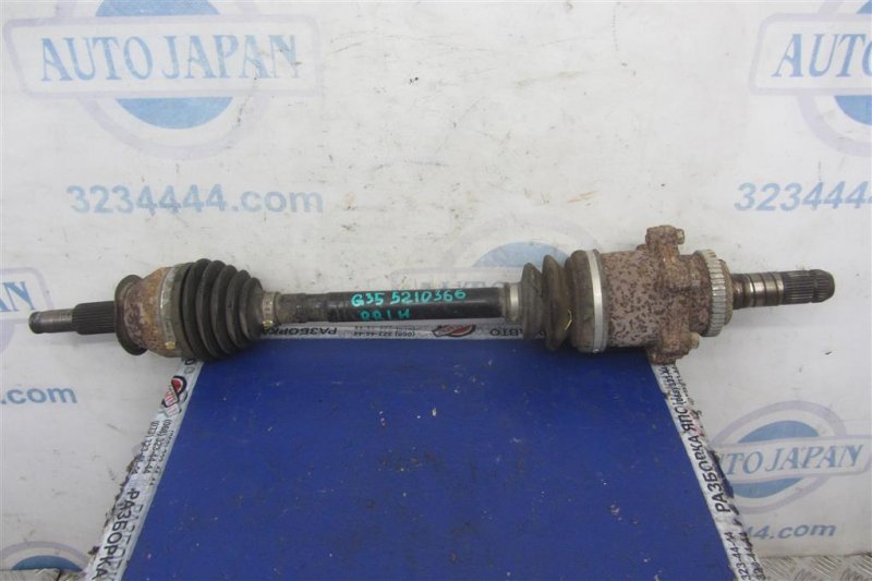 Привод задний задний левый INFINITI G25/G35/G37/Q40 06-14 39601-JK000 Б/У