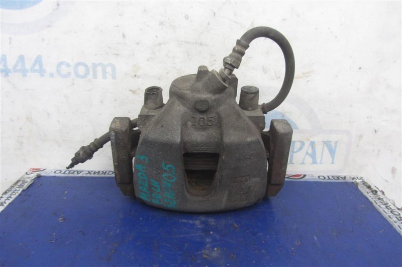 Суппорт тормозной передний левый MAZDA 3 BL 09-13 BPYK-33-71XB Б/У