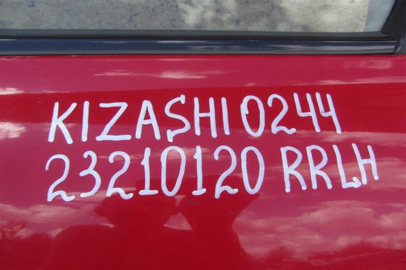 Дверь задняя левая KIZASHI 09-14 2010 Седан 2.4
