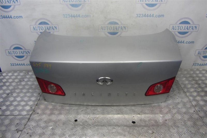 Крышка багажника INFINITI G35 03-07 2006 Седан 3.5 H4300-AC0MM Б/У
