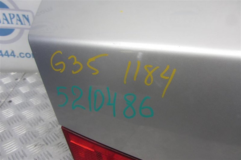 Крышка багажника G35 03-07 2006 Седан 3.5