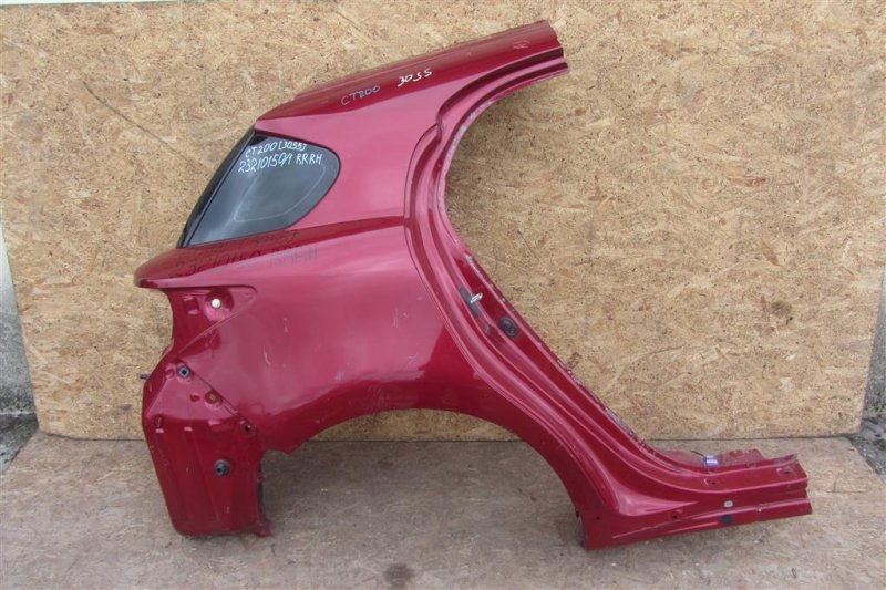 Четверть кузова задняя правый LEXUS CT200 11-17 2012 Хетчбек 1.8 61611-76020 Б/У