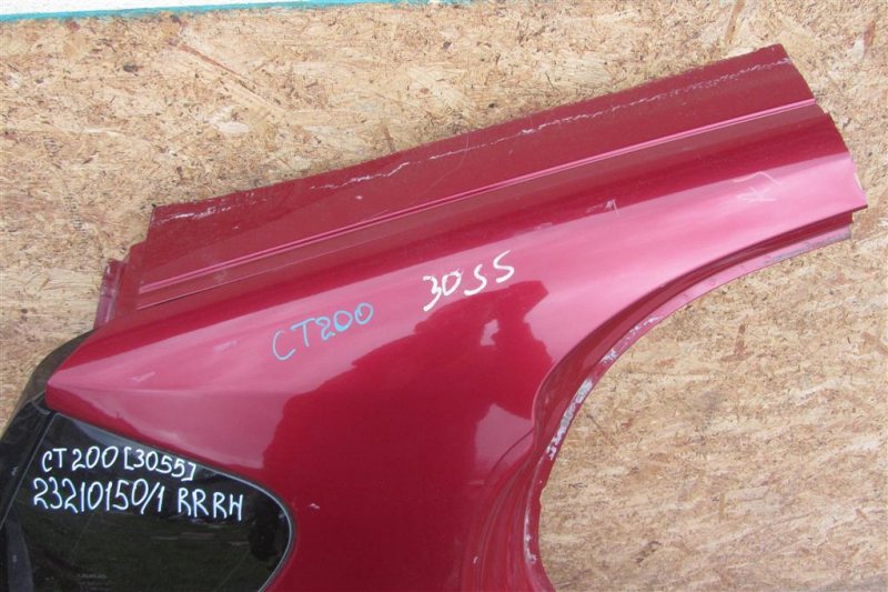 Четверть кузова задняя правый CT200 11-17 2012 Хетчбек 1.8