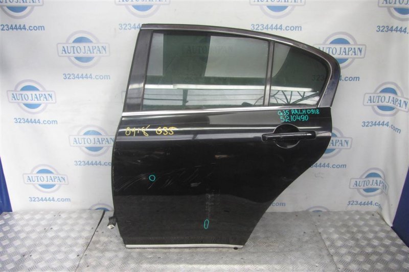 Дверь задняя левая INFINITI G25/G35/G37/Q40 06-14 2007 Седан 3.5 VQ35HR H2101-JK0MM Б/У