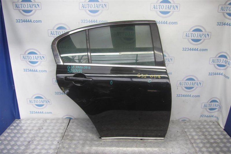Дверь задняя правая INFINITI G25/G35/G37/Q40 06-14 2007 Седан 3.5 VQ35HR H2100-JK0MM Б/У