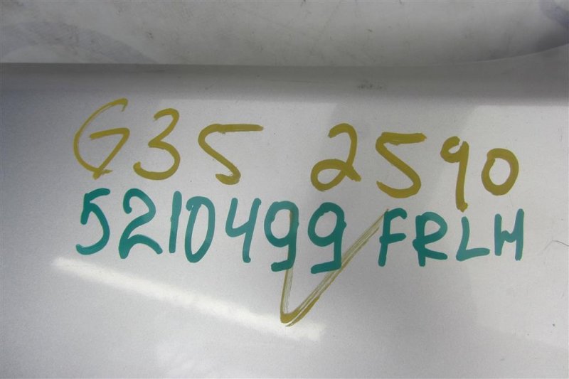 Крыло переднее переднее левое G35 03-07