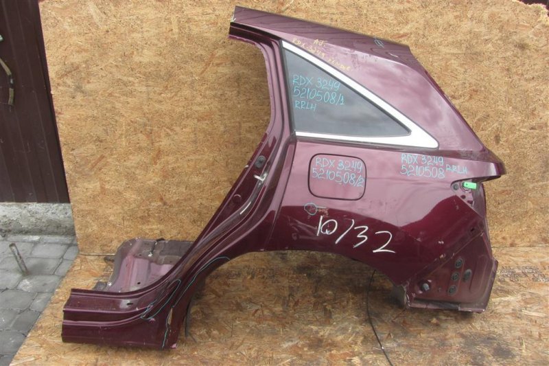 Запчасть четверть кузова задняя левый ACURA RDX 12-19 2016 Внедорожник 3.5 04646-TX4-A60ZZ Б/У Четверть кузова задняя левый ACURA RDX 12-19 2016 Внедорожник 3.5 04646-TX4-A60ZZ Б/У
