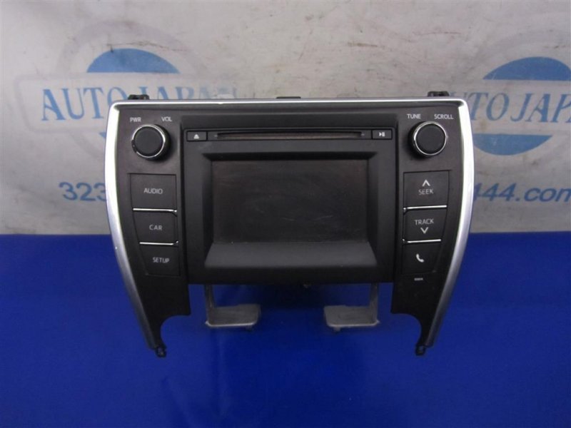 Магнитола TOYOTA CAMRY 55 14-17 2016 ASV50 2.5 2ARFE 86140-06660 Б/У