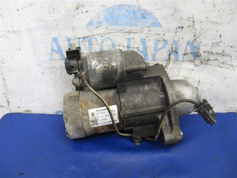 Стартер INFINITI G25/G35/G37/Q40 06-14 2014 Седан 3.7 VQ37VHR 23300-EY00E Б/У