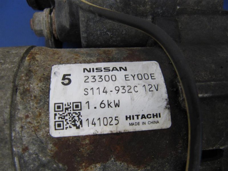 Стартер INFINITI G25/G35/G37/Q40 06-14 Седан 3.7 VQ37VHR