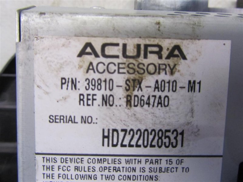 Монитор ACURA MDX (YD2) 06-13 YD2 3.7