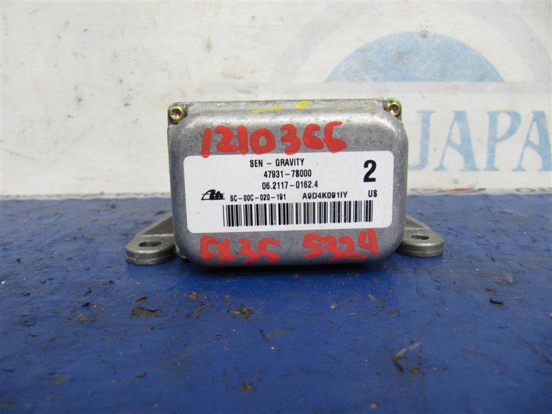 Датчик ESP INFINITI FX S50 03-08 2005 Внедорожник 3.5 47931-7S000 Б/У