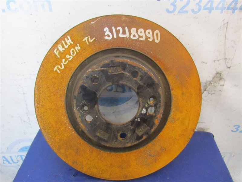 Тормозной диск передний HYUNDAI TUCSON TL 15-20 51712-C1000 Б/У