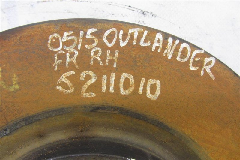 Тормозной диск передний OUTLANDER XL 05-13 2007 Внедорожник 3.0