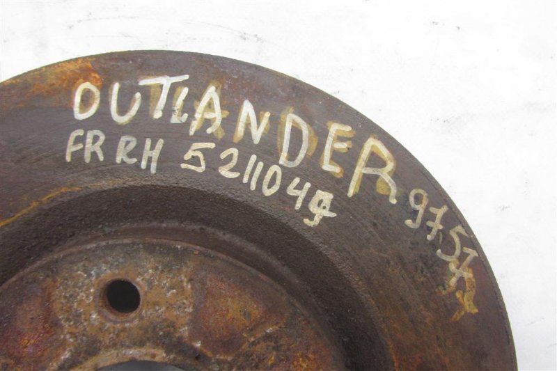 Тормозной диск передний OUTLANDER XL 05-13 2006 Внедорожник 3.0