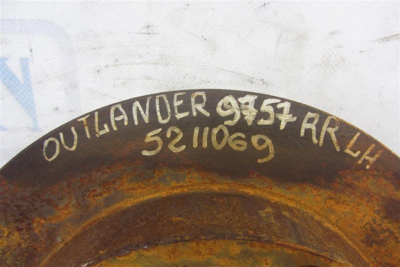 Тормозной диск задний OUTLANDER XL 05-13 2006 Внедорожник 3.0