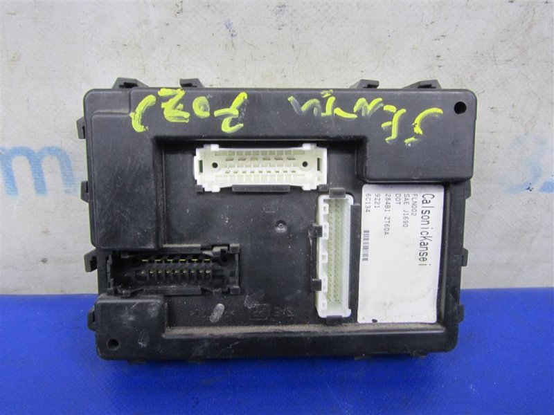 Блок комфорта NISSAN SENTRA (B16) 06–12 284B1-ZT60A Б/У