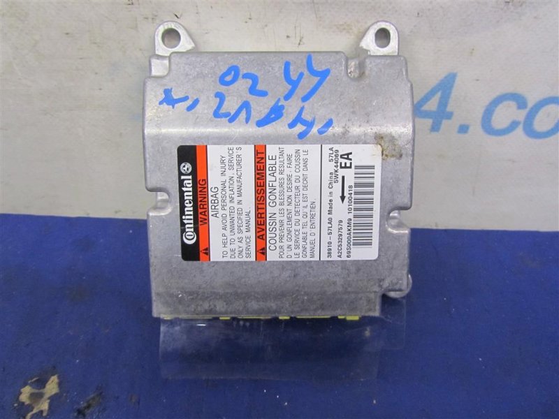 Блок управления AIRBAG SUZUKI KIZASHI 09-14 2010 Седан 2.4 38910-57LA0 Б/У