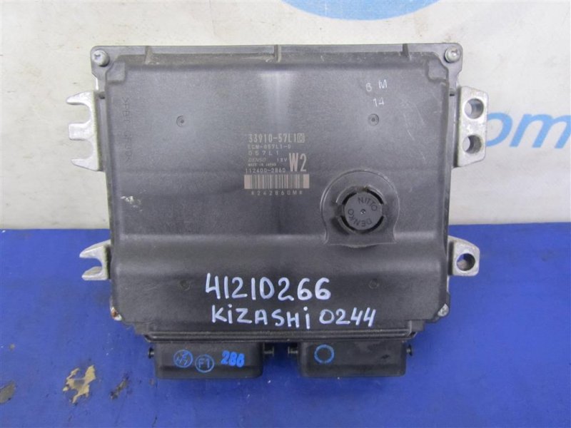 Блок управления двигателем SUZUKI KIZASHI 09-14 2010 Седан 2.4 33910-57L10 Б/У