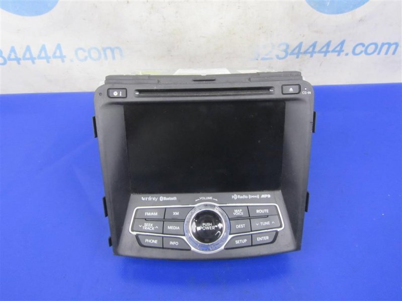 Запчасть магнитола HYUNDAI SONATA YF 10-14 96560-3Q505 Б/У Магнитола HYUNDAI SONATA YF 10-14 96560-3Q505 Б/У