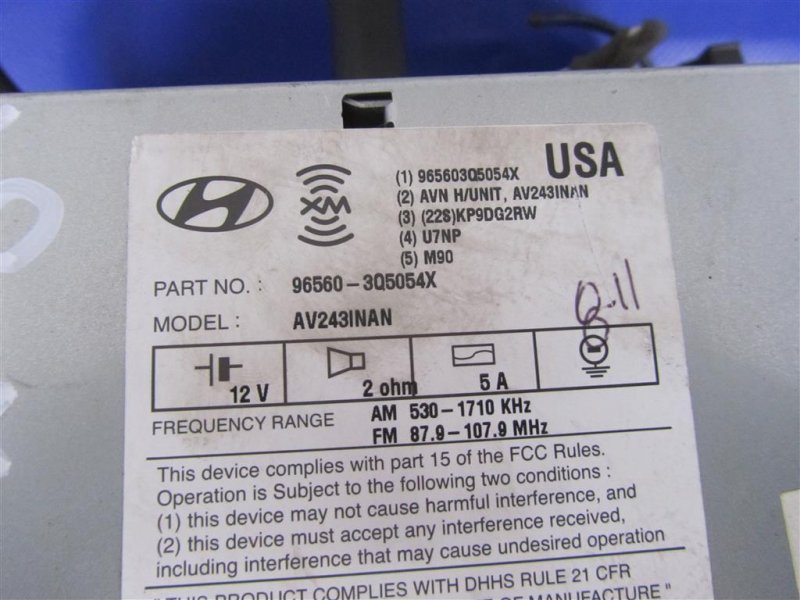 Магнитола HYUNDAI SONATA YF 10-14 Магнитола HYUNDAI SONATA YF 10-14