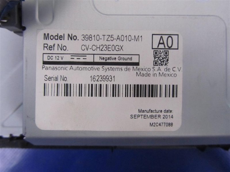 Монитор ACURA MDX (YD3) 13-21 YD3