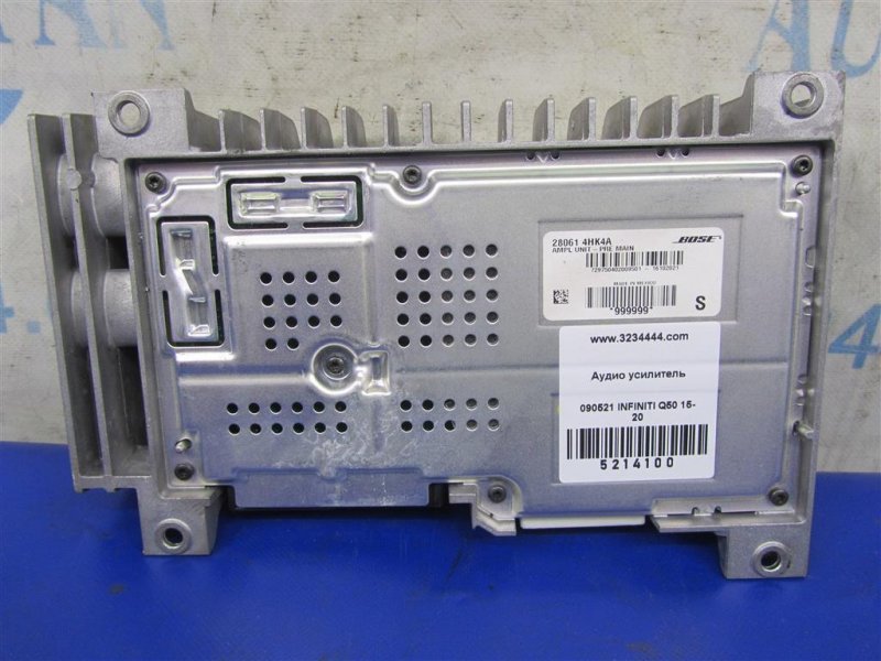 Усилитель звука INFINITI Q50 15-20 Седан 3.0 VR30DDTT Усилитель звука INFINITI Q50 15-20 Седан 3.0 VR30DDTT