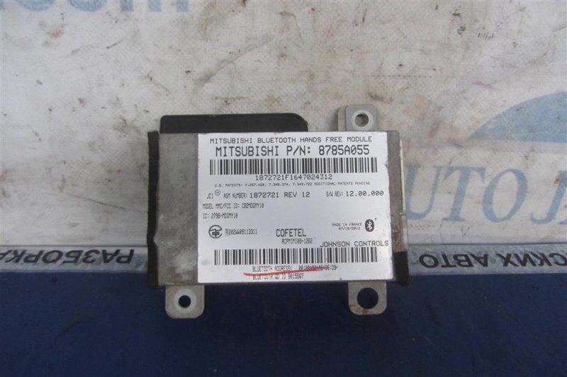 Блок управления блютуз MITSUBISHI ASX / OUTLANDER SPORT 10-21 8785A055 Б/У