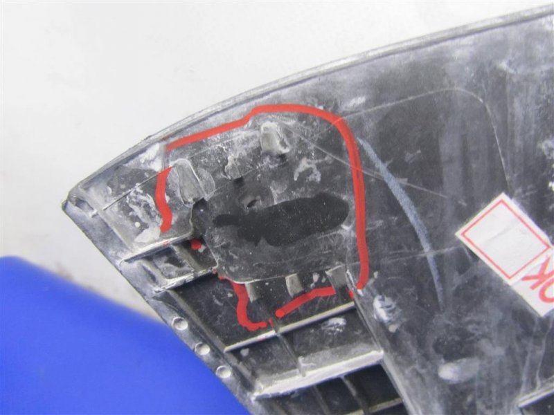 Накладка крыла (расширитель арки) задняя левая HYUNDAI KONA OS 17-23