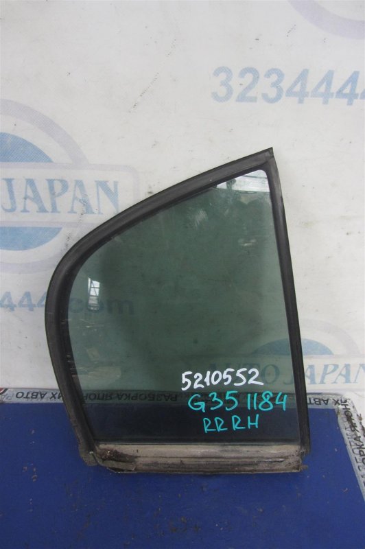 Запчасть стекло двери глухое заднее правое INFINITI G35 03-07 2006 Седан 3.5 82262-AL502 Б/У Стекло двери глухое заднее правое INFINITI G35 03-07 2006 Седан 3.5 82262-AL502 Б/У
