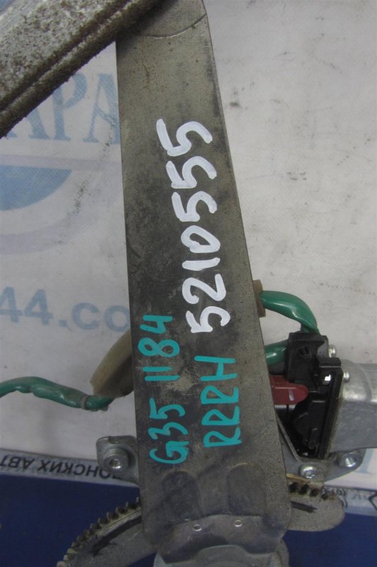 Стеклоподъемник задний правый G35 03-07 2006 Седан 3.5