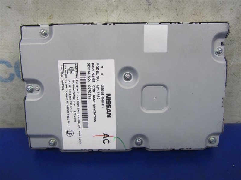 Блок управления навигацией INFINITI Q50 15-20 2016 Седан 3.0 VR30DDTT 25915-4HB4D Б/У