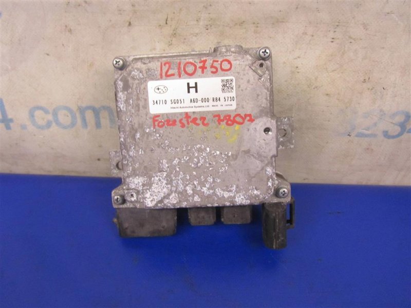 Блок управления электроусилителем руля SUBARU FORESTER 12-19 2015 Внедорожник 2.5 34710SG051 Б/У