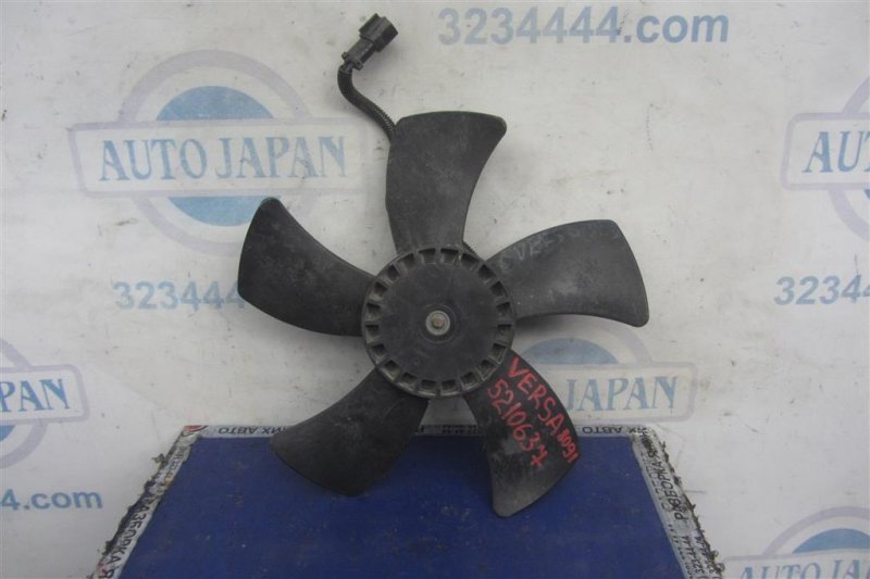 Вентилятор основного радиатора NISSAN TIIDA/VERSA C11 04-11 2007 Хетчбек 1.8 21487-EW00B Б/У