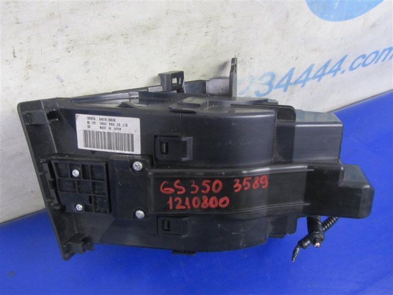 Блок кнопок торпедо GS350 GS300 05-11 2007 Седан 3.5 Блок кнопок торпедо GS350 GS300 05-11 2007 Седан 3.5