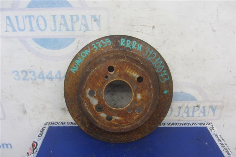 Запчасть тормозной диск задний TOYOTA AVALON 05-12 2005 GSX30 3.5 2GR-FE 42431-06050 Б/У Тормозной диск задний TOYOTA AVALON 05-12 2005 GSX30 3.5 2GR-FE 42431-06050 Б/У
