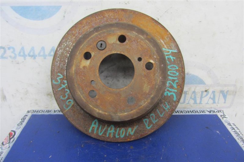 Тормозной диск задний TOYOTA AVALON 05-12 2005 GSX30 3.5 2GR-FE 42431-06050 Б/У
