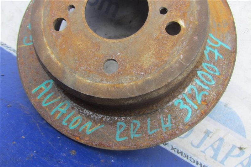 Тормозной диск задний AVALON 05-12 2005 GSX30 3.5 2GR-FE