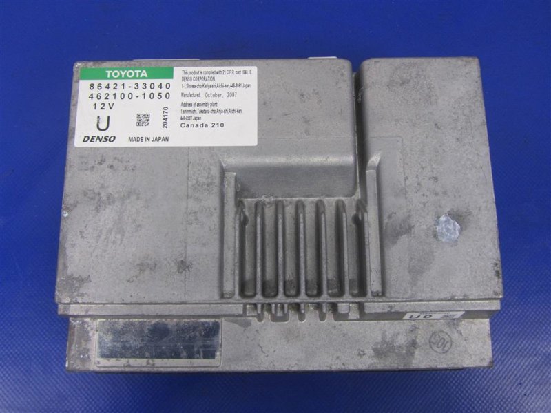 Блок управления навигацией LEXUS GS350 GS300 05-11 2007 Седан 3.5 86421-33040 Б/У