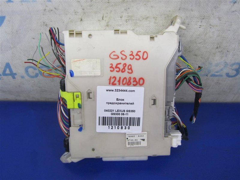 Блок предохранителей салон правый LEXUS GS350 GS300 05-11 2007 Седан 3.5 82730-30D22 Б/У