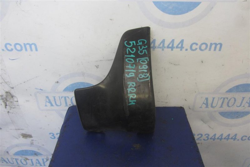 Запчасть брызговик задний правый INFINITI G25/G35/G37/Q40 06-14 2007 Седан 3.5 VQ35HR F38E0-1NF9H Б/У Брызговик задний правый INFINITI G25/G35/G37/Q40 06-14 2007 Седан 3.5 VQ35HR F38E0-1NF9H Б/У