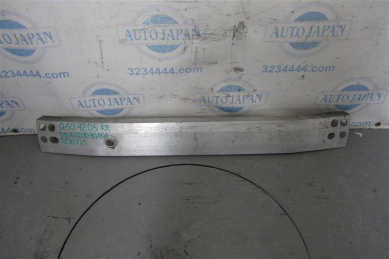 Усилитель заднего бампера INFINITI Q50 15-20 2016 Седан 3.0 VR30DDTT 85030-4GA0A Б/У