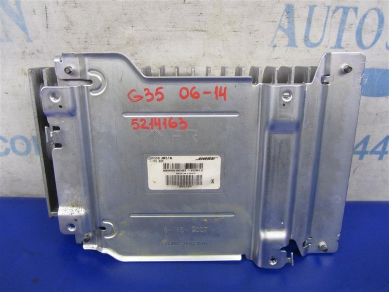 Усилитель звука INFINITI G25/G35/G37/Q40 06-14 Усилитель звука INFINITI G25/G35/G37/Q40 06-14
