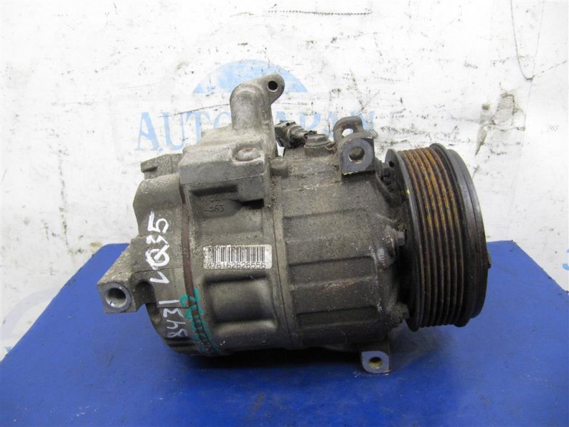 Компрессор кондиционера INFINITI G25/G35/G37/Q40 06-14 2007 Седан 3.5 VQ35HR 92600-JK200 Б/У