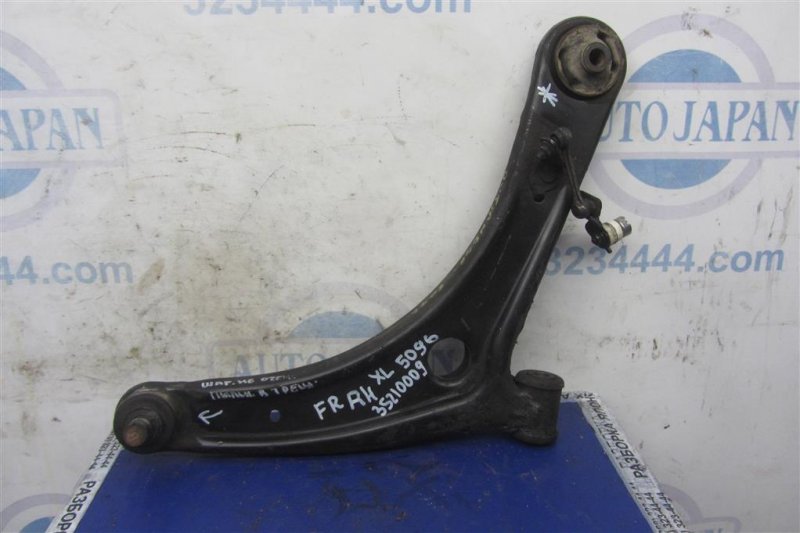 Рычаг передней подвески нижний передний правый MITSUBISHI OUTLANDER XL 05-13 2007 Внедорожник 3.0 4013A010 Б/У
