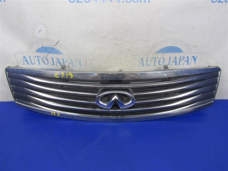 Решетка радиатора INFINITI G25/G35/G37/Q40 06-14 2008 Седан 3.5 VQ35HR 62070-JK600 Б/У