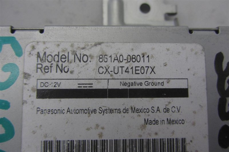 Блок управления мультимедиа TOYOTA SIENNA 11-16 GSL30 3.5 2GR-FE