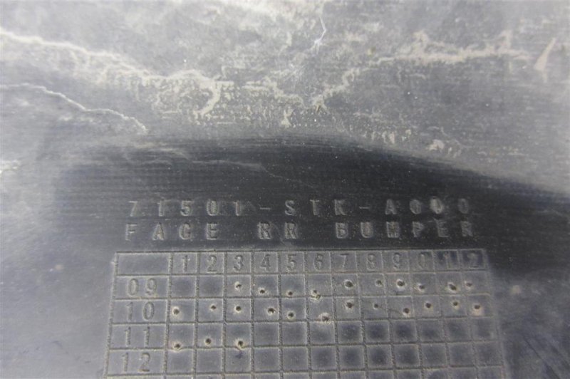 Бампер задний RDX 06-12 2011 Внедорожник 2.3