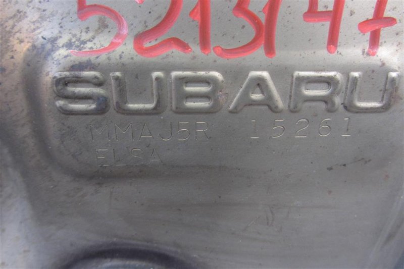 Глушитель SUBARU OUTBACK 09-14 BR Внедорожник 3.6 EZ36